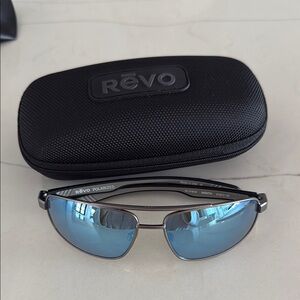 Revo Blue Swim Sunglasses Polarized Sport Design (Wrath 1018 00)